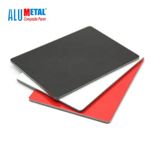 Alumetal pearl black price list 4mm  outdoor  aluminium composite panels pvdf coating